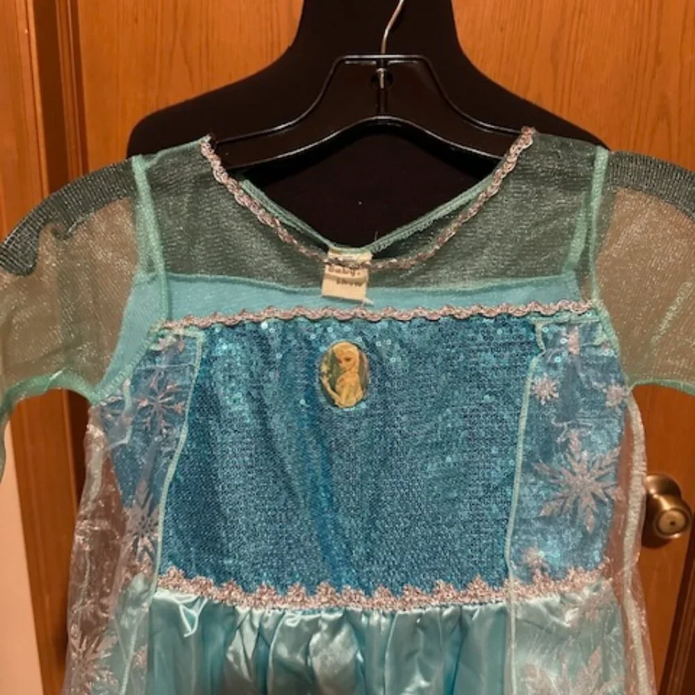 Disney Frozen Princess Elsa Dress - Picture 2 of 6